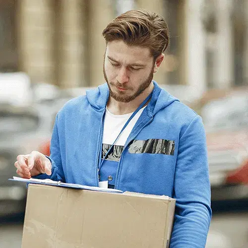 Gig economy courier